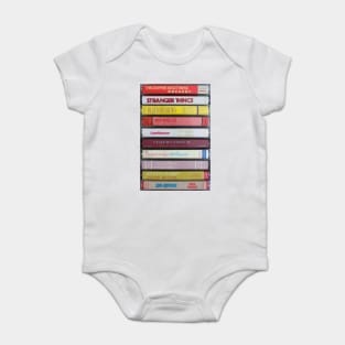 Stranger Things Cassettes Baby Bodysuit